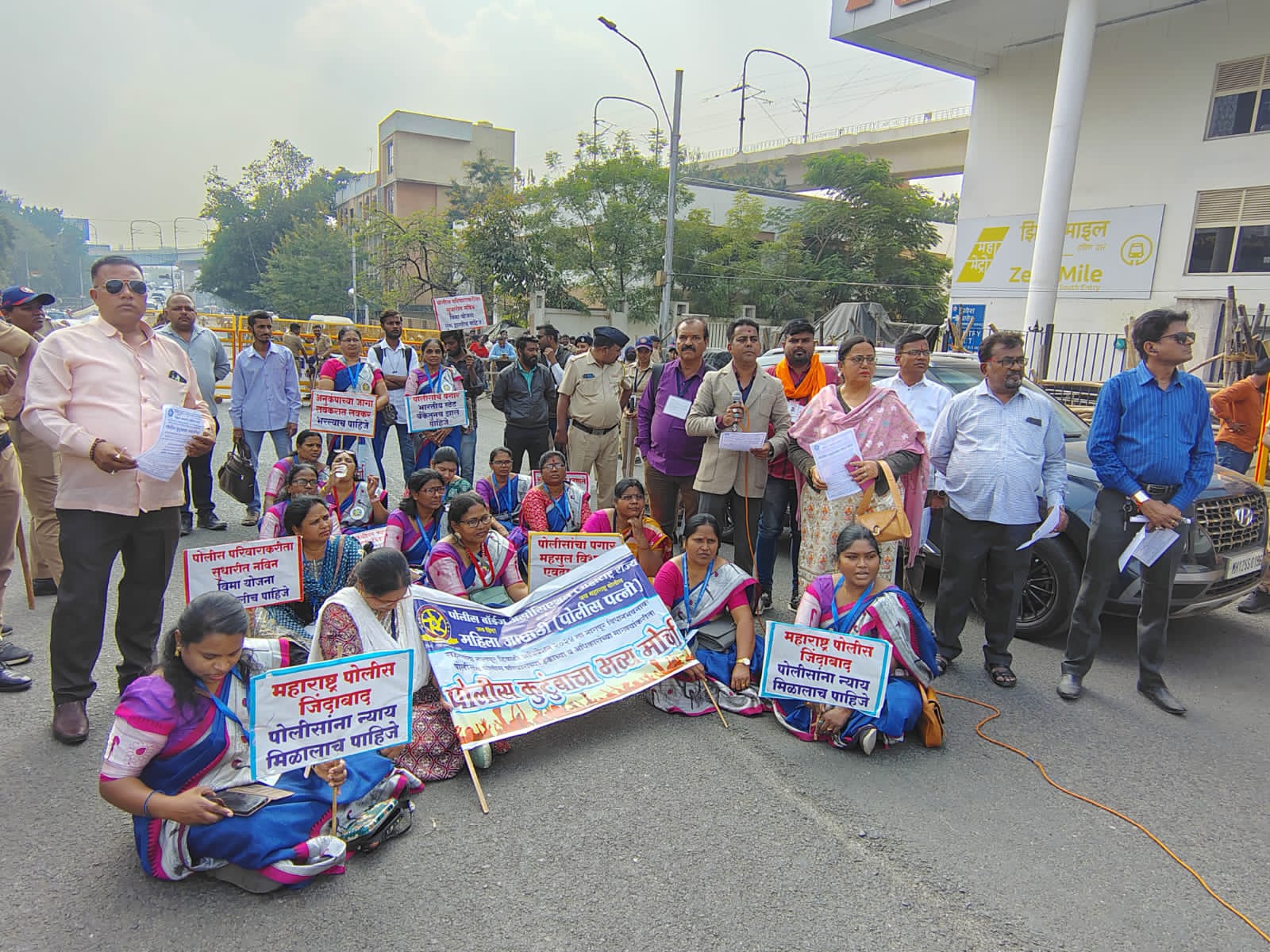 पोलीस कुटुंबाचा भव्य मोर्चा – २०२४